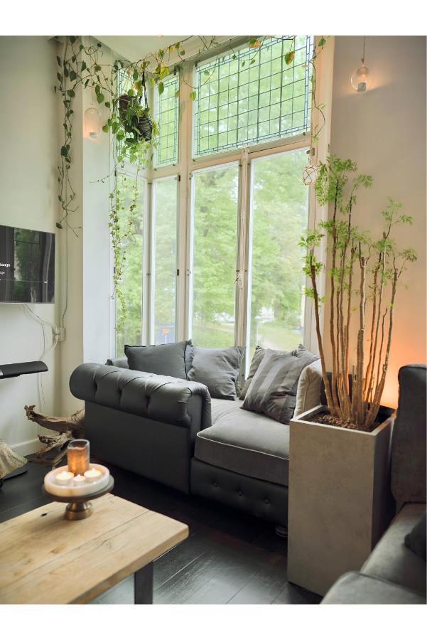 Lovely, 1898 Jugendstil Design Apartment, Old Haarlem City Centre, Fully Renovated With Parkview Near Amsterdam And Zandvoort, Bloemendaal Beach Exterior photo